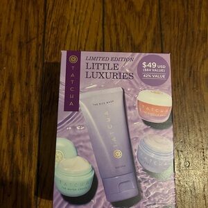 Tatcha Skincare Set - Purple and Pastel Hues